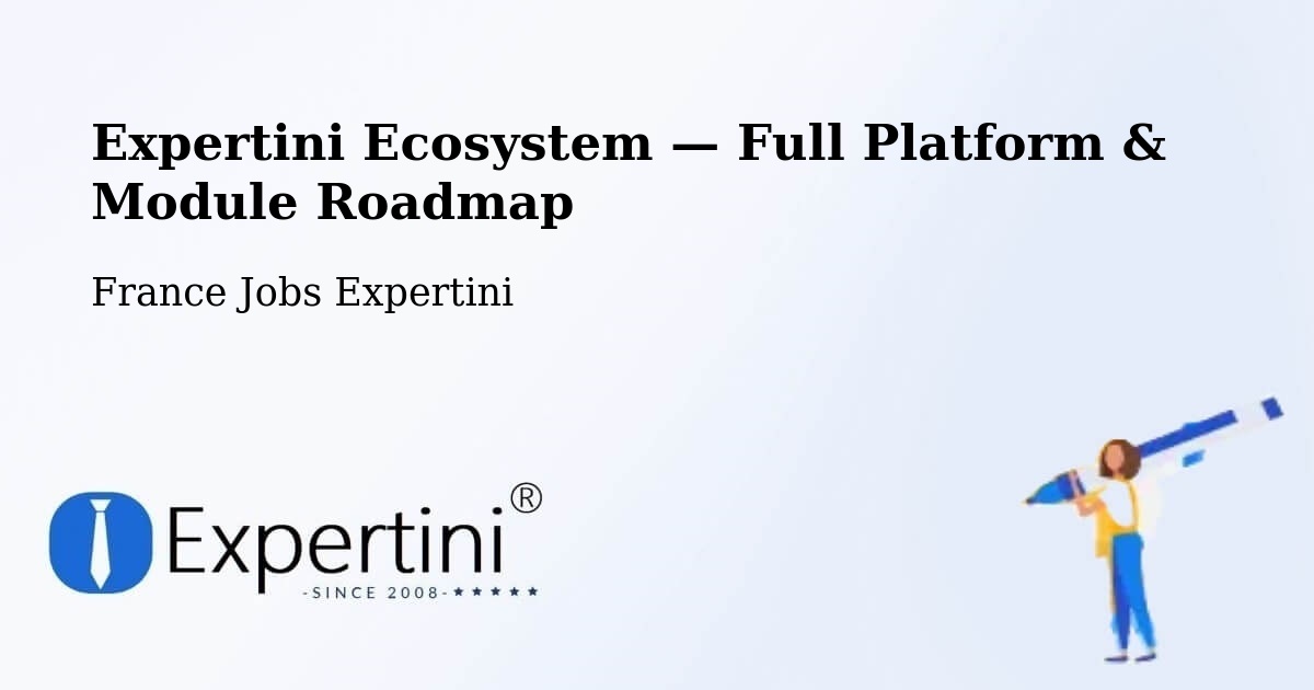 Expertini Ecosystem — Full Platform & Module Roadmap – Denée